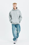 セイントペイン(SAINTPAIN) SP VARIATION LOGO HOOD-GRAY