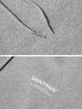 セイントペイン(SAINTPAIN) SP VARIATION LOGO HOOD-GRAY