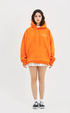 セイントペイン(SAINTPAIN) SP VARIATION LOGO HOOD-ORANGE