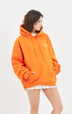 セイントペイン(SAINTPAIN) SP VARIATION LOGO HOOD-ORANGE