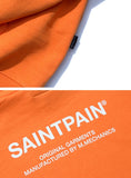 セイントペイン(SAINTPAIN) SP VARIATION LOGO HOOD-ORANGE