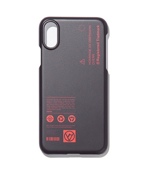 オベルー(OVERR)19FW MANUAL PRINTING PHONE CASE