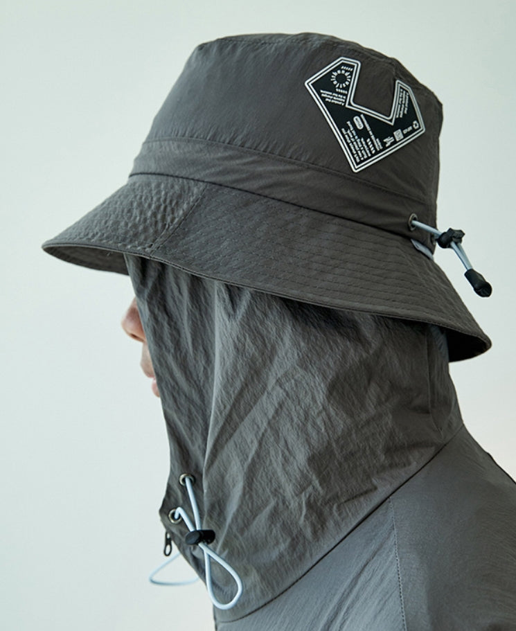 オベルー(OVERR) 19FW GRAY BUCKET HAT