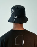 オベルー(OVERR) 19FW BLACK BUCKET HAT