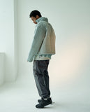 オベルー(OVERR) 19FW COLOR BLOCKED GRAY JOGGER PANTS