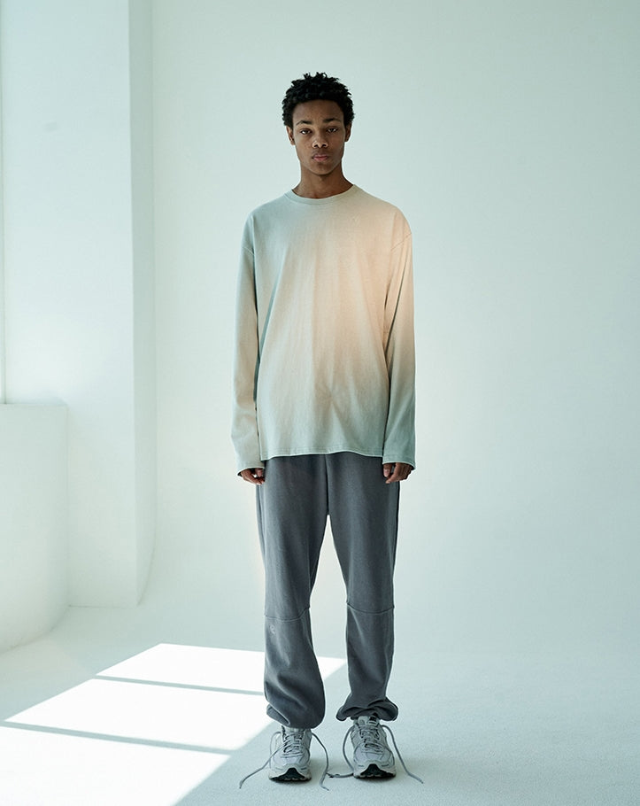 オベルー(OVERR)19FW OVR LOGO MINT LS TEE
