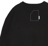 オベルー(OVERR)19FW OVR LOGO BLACK L/S TEE