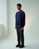 オベルー(OVERR)19FW OVR WAPPEN NAVY SWEATSHIRTS