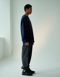 オベルー(OVERR)19FW OVR WAPPEN NAVY SWEATSHIRTS