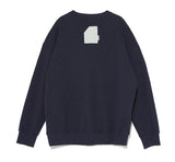 オベルー(OVERR)19FW OVR WAPPEN NAVY SWEATSHIRTS