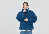 ロマンティッククラウン(ROMANTIC CROWN) INUIT CORDUROY DOWN PARKA_BLUE