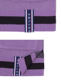 ロマンティッククラウン(ROMANTIC CROWN) 21C BOYS V NECK KNIT_PURPLE