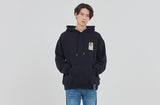 ロマンティッククラウン(ROMANTIC CROWN) 21C BOYS FLAG HOOD_NAVY