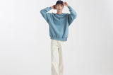 ロマンティッククラウン(ROMANTIC CROWN)RMTCRW LOGO SWEATSHIRT_LIGHT BLUE