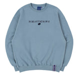 ロマンティッククラウン(ROMANTIC CROWN)RMTCRW LOGO SWEATSHIRT_LIGHT BLUE