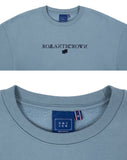 ロマンティッククラウン(ROMANTIC CROWN)RMTCRW LOGO SWEATSHIRT_LIGHT BLUE