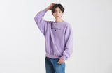 ロマンティッククラウン(ROMANTIC CROWN)RMTCRW LOGO SWEATSHIRT_PURPLE