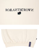 ロマンティッククラウン(ROMANTIC CROWN)RMTCRW LOGO SWEATSHIRT_OATMEAL