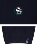 ロマンティッククラウン(ROMANTIC CROWN)21C BOYS JACQUARD CREW NECK_NAVY