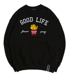 ロマンティッククラウン(ROMANTIC CROWN) 10th Good Life Sweat Shirt_Black