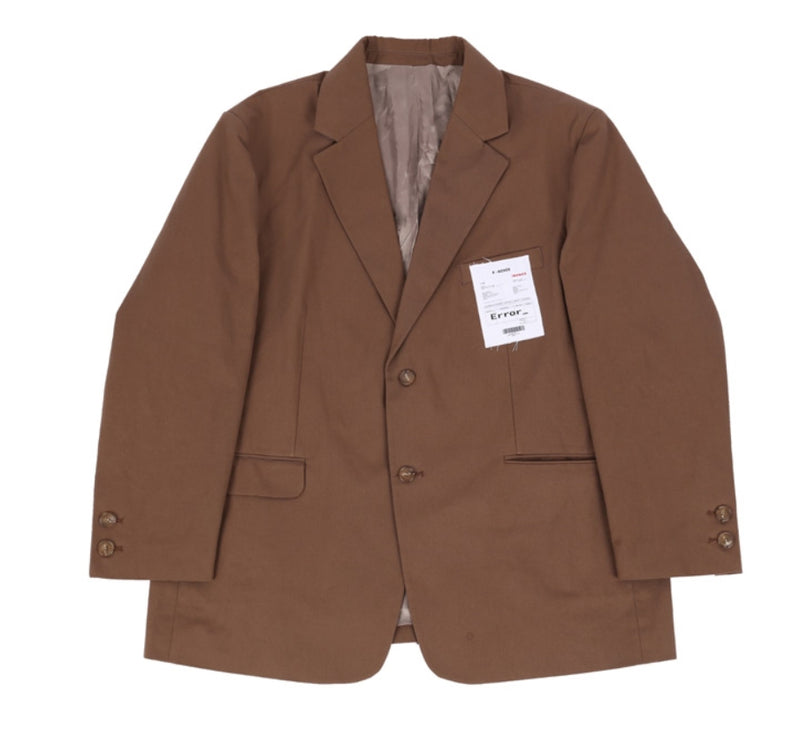 オウェンド(A-WENDE) 90s over Suit jacket / brown
