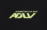 アクメドラビ(acme' de la vie) ADLV TENNIS BALL SHORT SLEEVE T-SHIRT BLACK