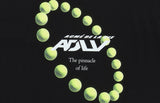 アクメドラビ(acme' de la vie) ADLV TENNIS BALL SHORT SLEEVE T-SHIRT BLACK