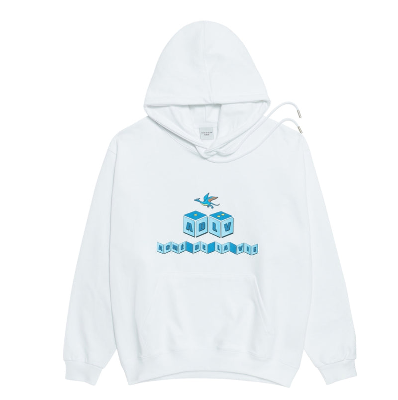 アクメドラビ(acme' de la vie) ADLV NYCTO HOODIE WHITE