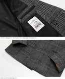 ダブルユーブイプロジェクト(WV PROJECT) K CHECK DOUBLE JACKET GRAY BLACK CJOT7292