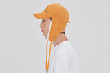 ロマンティッククラウン(ROMANTIC CROWN) CORDUROY TROOPER HAT_YELLOW