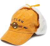 ロマンティッククラウン(ROMANTIC CROWN) CORDUROY TROOPER HAT_YELLOW