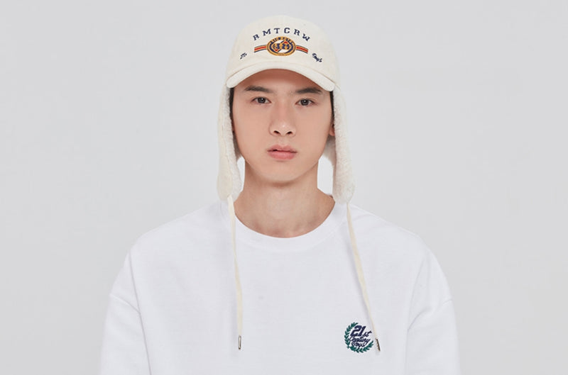 ロマンティッククラウン(ROMANTIC CROWN)   CORDUROY TROOPER HAT_OATMEAL