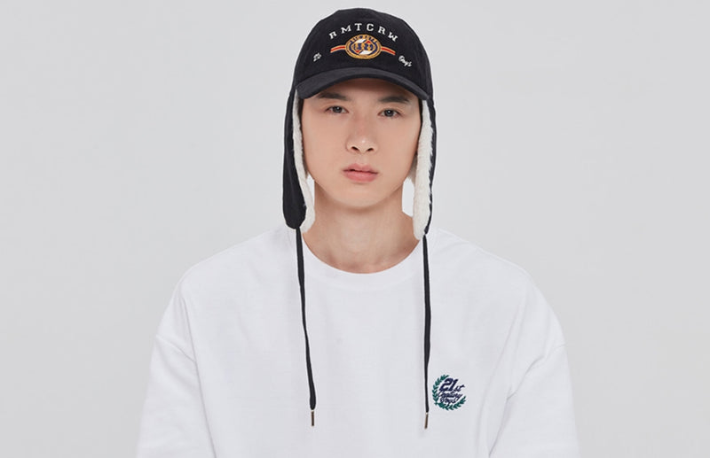 ロマンティッククラウン(ROMANTIC CROWN) CORDUROY TROOPER HAT_BLACK