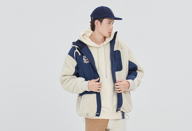 ロマンティッククラウン(ROMANTIC CROWN) HEAVY LAYOUT FLEECE JUMPER_OATMEAL