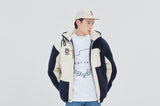 ロマンティッククラウン(ROMANTIC CROWN) HEAVY LAYOUT FLEECE JUMPER_NAVY