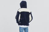 ロマンティッククラウン(ROMANTIC CROWN) HEAVY LAYOUT FLEECE JUMPER_NAVY