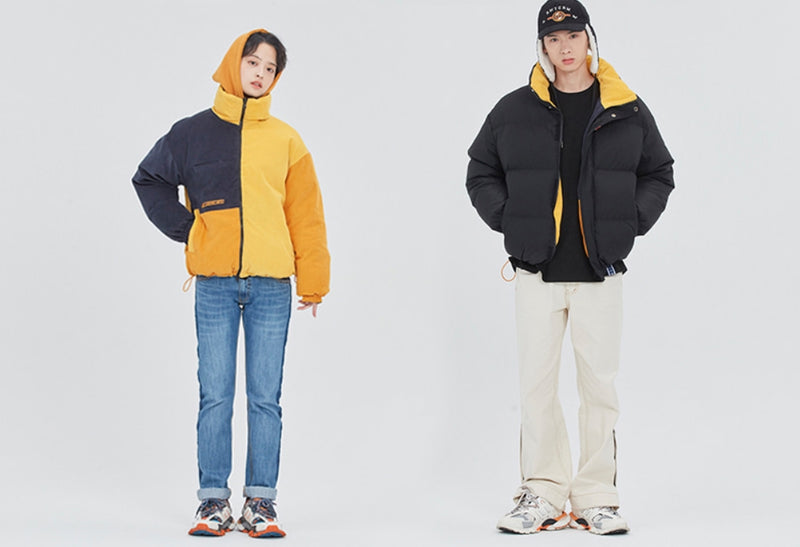 ロマンティッククラウン(ROMANTIC CROWN) 21C BOYS REVERSIBLE DUCK DOWN PARKA_BLACK