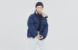 ロマンティッククラウン(ROMANTIC CROWN) 21C BOYS REVERSIBLE DUCK DOWN PARKA_NAVY