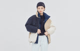 ロマンティッククラウン(ROMANTIC CROWN) 21C BOYS REVERSIBLE DUCK DOWN PARKA_NAVY