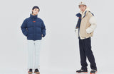 ロマンティッククラウン(ROMANTIC CROWN) 21C BOYS REVERSIBLE DUCK DOWN PARKA_NAVY