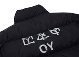 オーワイ(OY)   TRIPLE LOGO PADDING - BLACK