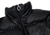 オーワイ(OY)  TRIPLE LOGO LEATHER PADDING - BLACK