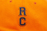 ロマンティッククラウン(ROMANTIC CROWN) RC LOGO WOOL BALL CAP_YELLOW