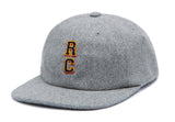 ロマンティッククラウン(ROMANTIC CROWN) RC LOGO WOOL BALL CAP_GREY