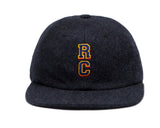 ロマンティッククラウン(ROMANTIC CROWN) RC LOGO WOOL BALL CAP_CHARCOAL