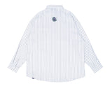 ロマンティッククラウン(ROMANTIC CROWN) 21C BOYS STRIPED SHIRT_WHITE