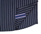 ロマンティッククラウン(ROMANTIC CROWN) 21C BOYS STRIPED SHIRT_NAVY