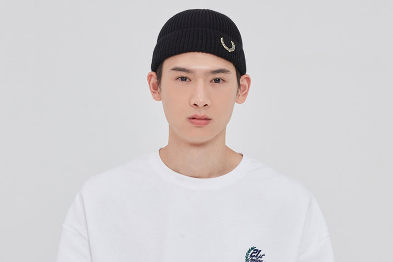 ROMANTIC CROWN(ロマンティック クラウン)LAUREL CROWN WATCH CAP_BLACK