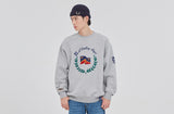 ロマンティッククラウン(ROMANTIC CROWN) CLASSIC LOGO SWEATSHIRT_GREY