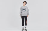 ロマンティッククラウン(ROMANTIC CROWN) CLASSIC LOGO SWEATSHIRT_GREY